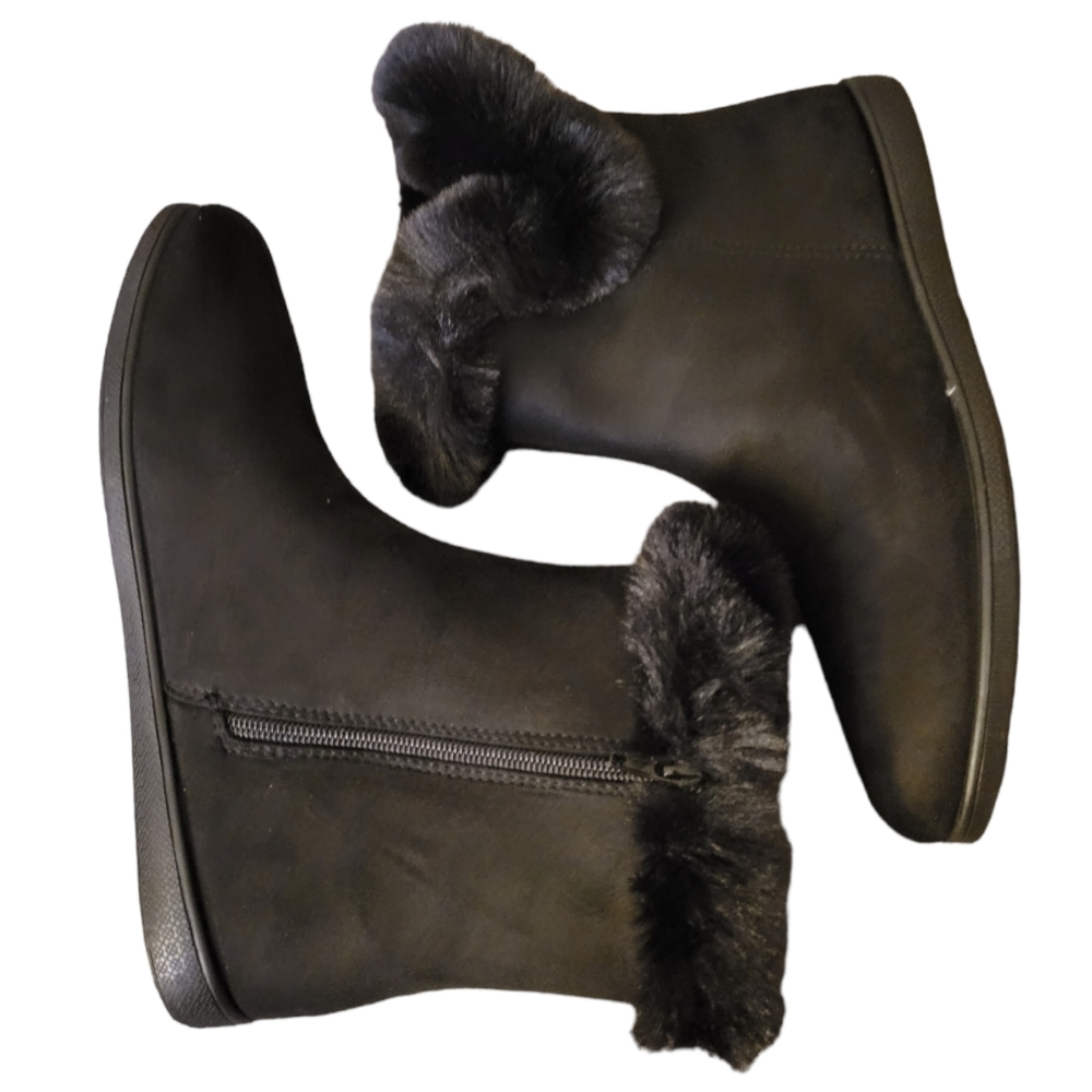 Faux Fur ankle Boots